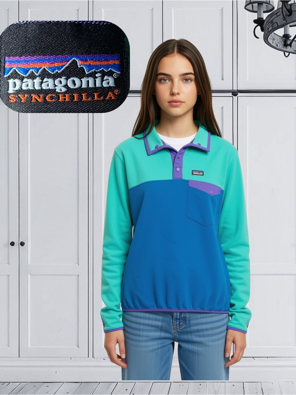 Patagonia Synchilla Snap-T Fleece Pullover Yout XXL